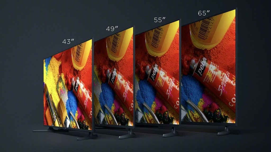 Xiaomi Mi TV 4A с размером экрана 43, 49 и 55 дюймов