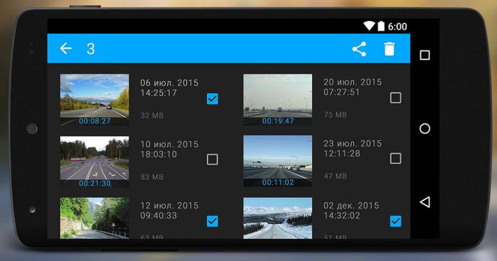6 лучших приложений-видеорегистраторов для Android