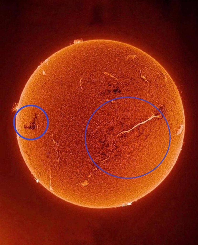 Инопланетяне готовят взрыв на солнце(но это неточно): Треугольная аномалия не исчезает второй месяц +видео