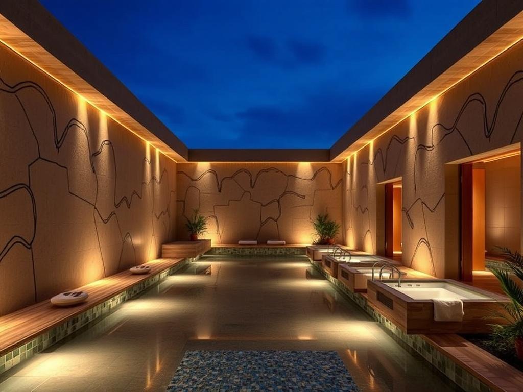 Concise luxury for a private spa complex Concise luxury for a private spa complexфото