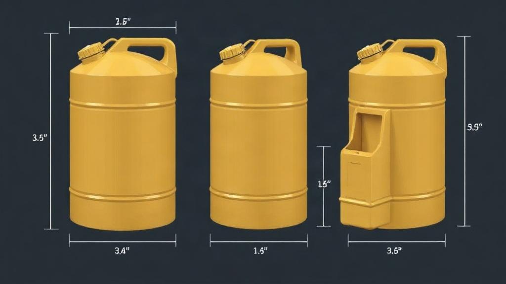 Канистра для бензина: как выбрать, пользоваться и не устроить пожар