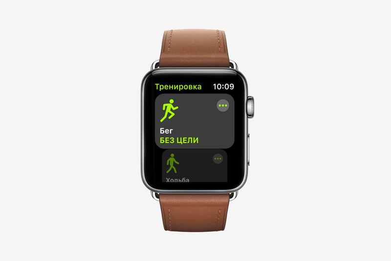 Использование Пункта управления на Apple Watch