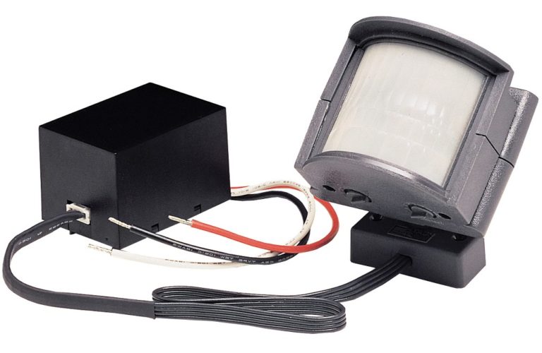 Схема подключения светильника с датчиком движения