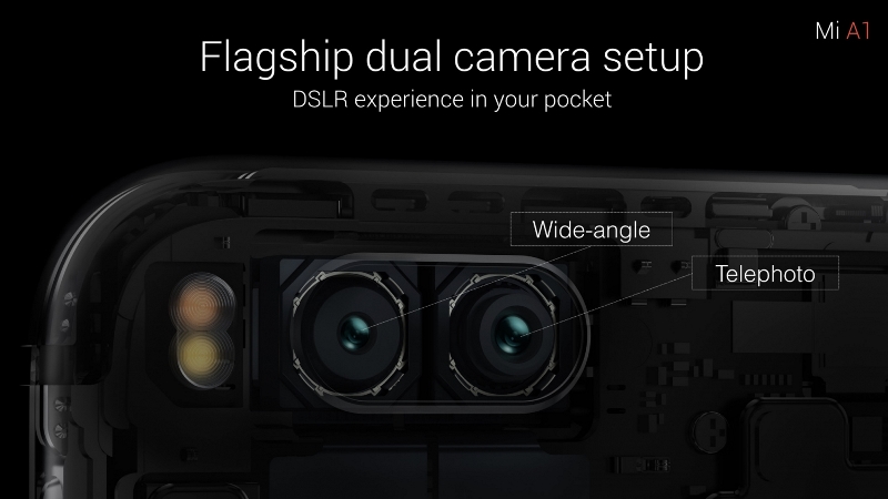 Двойная камера Xiaomi Mi A1