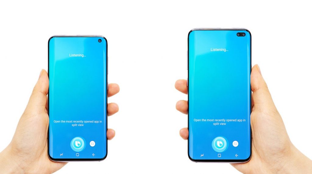 Смартфон Samsung Galaxy S10 и S10+ фото