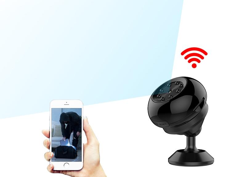 Беспроводная Wi Fi мини камера SQ17 1080P с функцией ночной съемки — надежный охранник вашего дома!