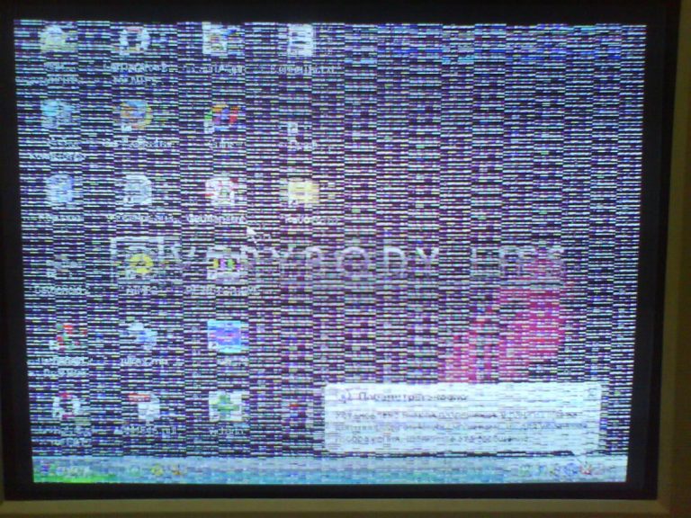 Появляются артефакты на экране и компьютер зависает