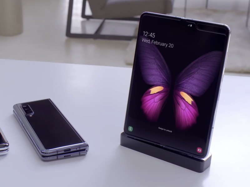 Samsung galaxy fold — неудачная пародия на складной смартфон?