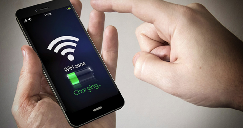 Новый прорыв в разработке телефонов — беспроводная Wi-Fi зарядка
