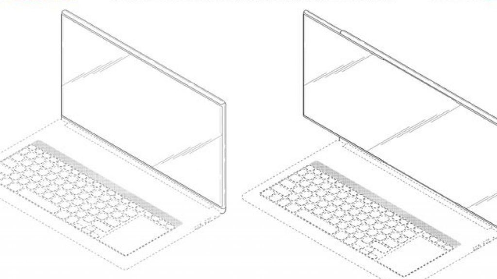 Патент Samsung: Ноутбук с расширяющимся экраном