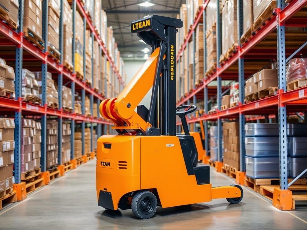 Reach truck: a compact workhorse for the narrow aisles of your warehouseфото