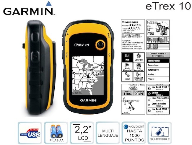 Легендарные GPS-навигаторы Garmin eTrex
