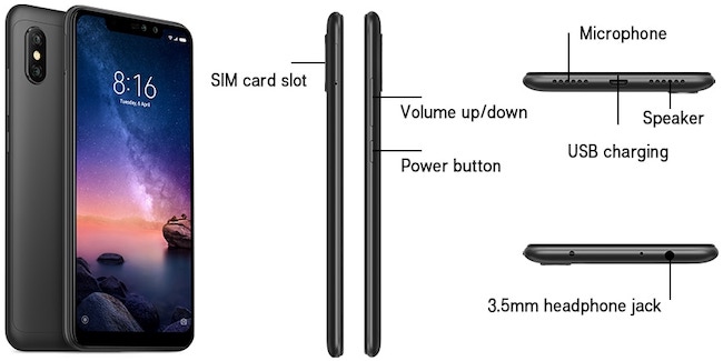 Технические характеристики Xiaomi Redmi Note 6 Pro 64Gb и цены