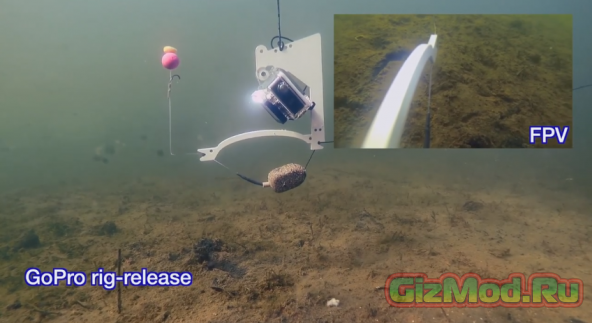 Квадрокоптер для рыбалки Mobula поможет найти рыбу в радиусе 2 км