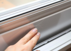 Как устранить царапины на профиле алюминиевого окна