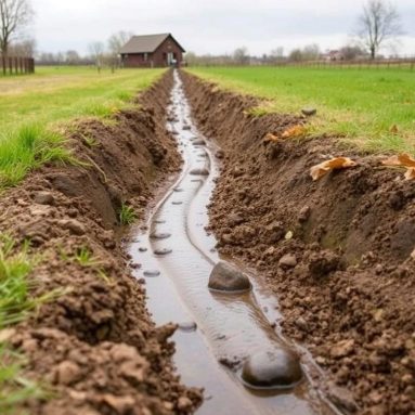 Как сделать дренаж загородного участка так, чтобы вода ушла навсегда (или почти)
