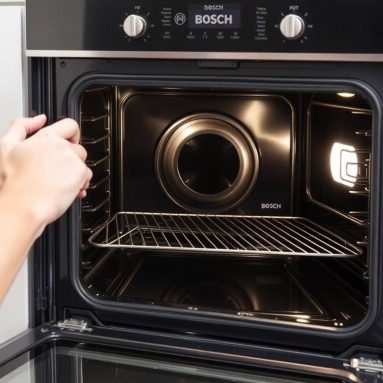 Как заменить уплотнитель дверцы духовокго шкафа Bosch