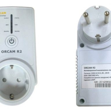 Умная дистанционная GSM-розетка Orcam R2