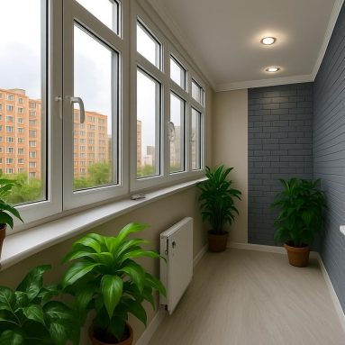 Чем отличается обшивка открытого и застекленного балкона