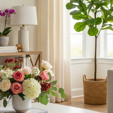Цветочные акценты: как оживить интерьер без хлопот