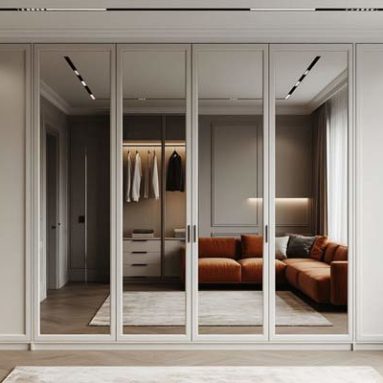 Встроенный или корпусный шкаф: как мы выбирали мебель