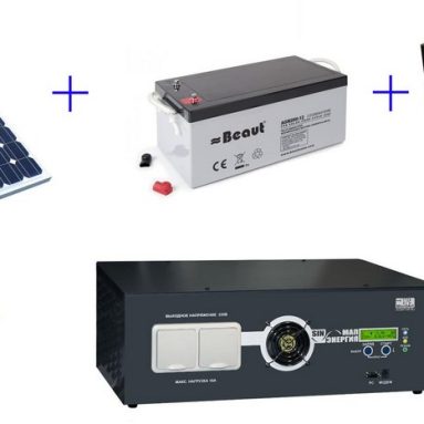 Солнечная электростанция для дома и квартиры