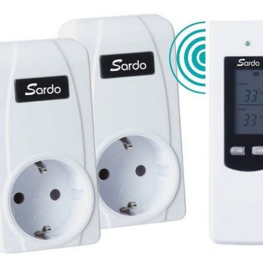 GSM-розетка с датчиком температуры